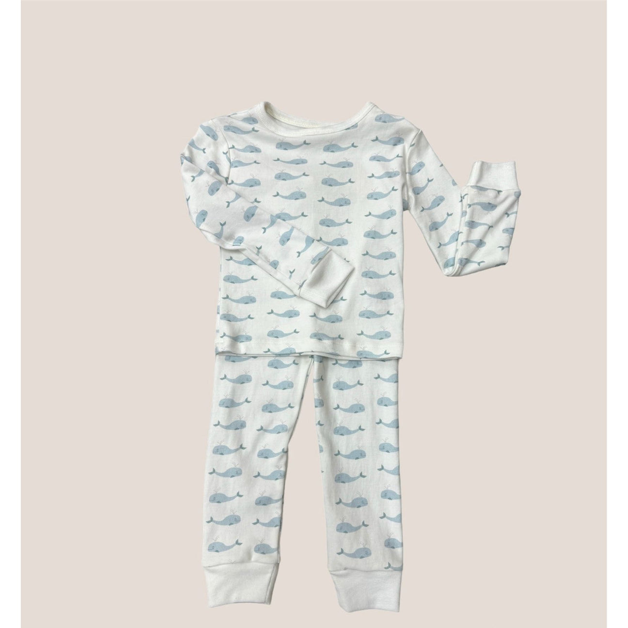 Whale | Two Piece PJ Set Pima Cotton