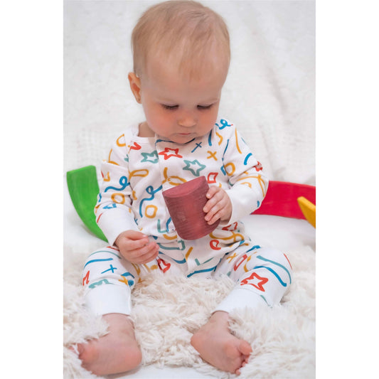 Doodles Pima Cotton Baby Romper