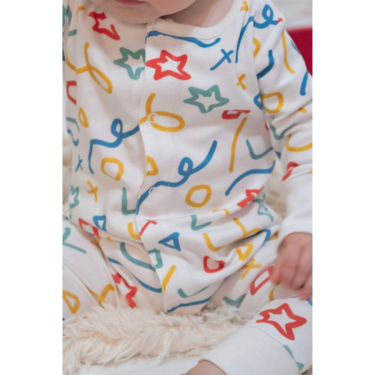 Doodles Pima Cotton Baby Romper